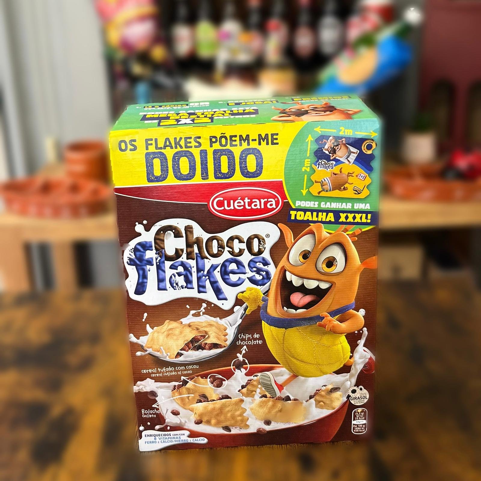 Céréale portugais. De la marque Choco Flakes