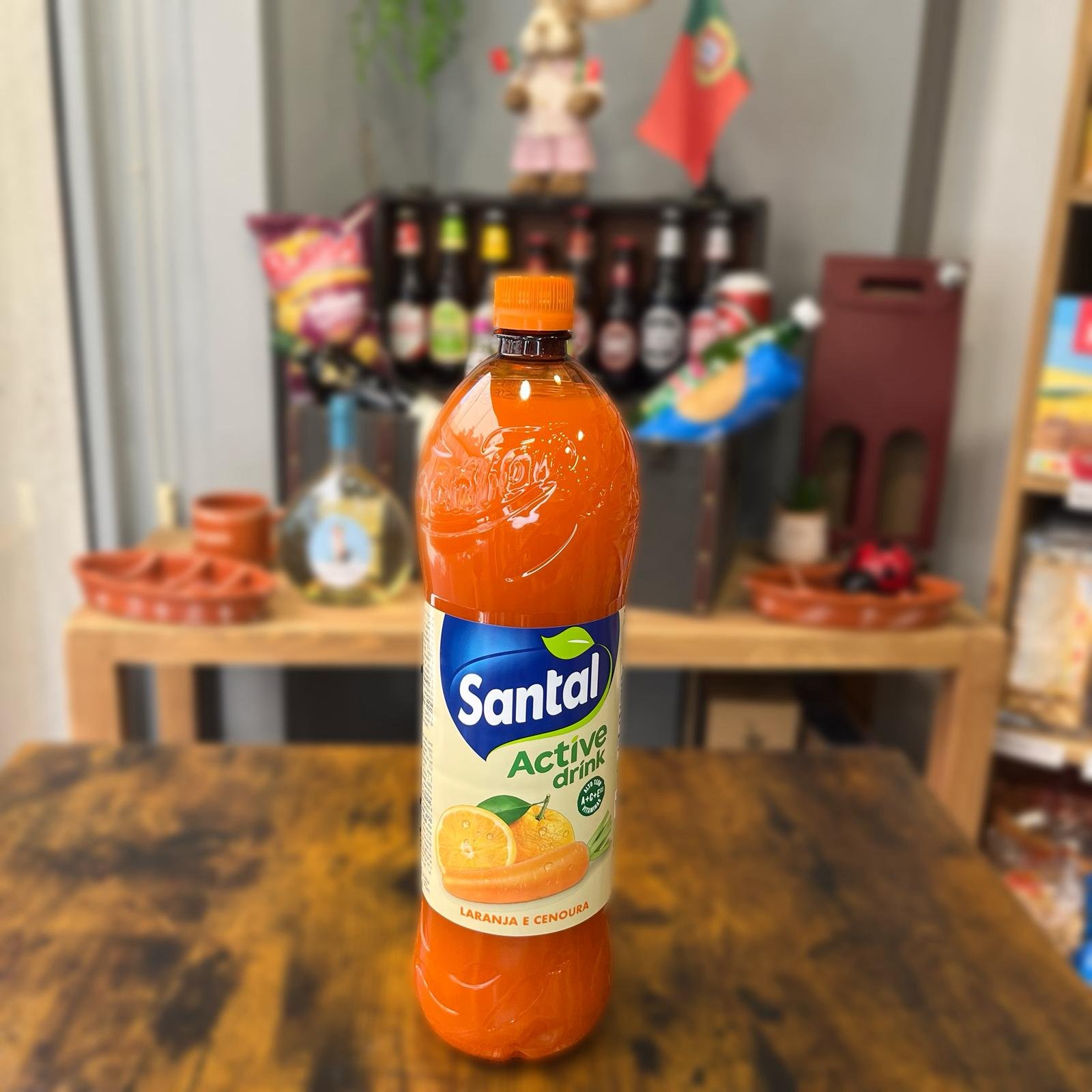 Sodas gout orange et carotte de la marque Sental